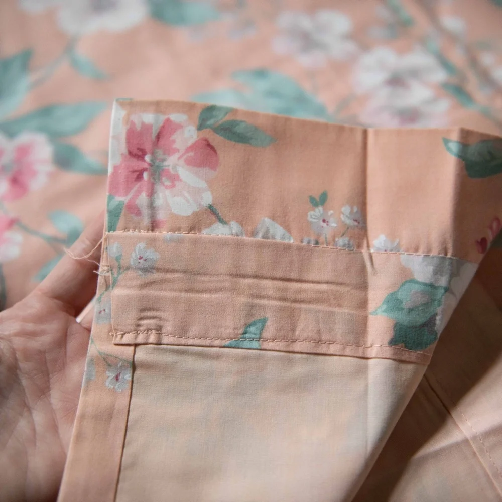 Set of 2 Curtain Panels | Floral Handmade Cottagecore
